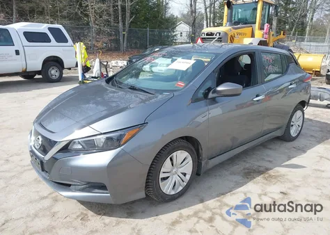 2020 Nissan Leaf S 40 Kwh из США, поврежденный, VIN 1N4AZ1BP1LC309690